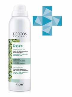 Vichy Сухой шампунь Detox для интенсивного очищения, 150 мл (Vichy, Dercos Nutrients)
