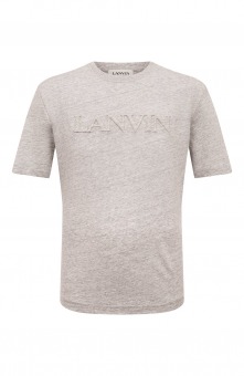 Хлопковая футболка Lanvin