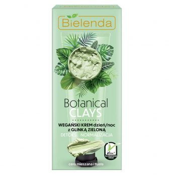 BIELENDA крем для лица с зеленой глиной BOTANICAL CLAYS