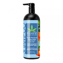 HEMPZ Шампунь Тройное увлажнение / Triple Moisture Daily Herbal Replenishing Shampoo 1000.0